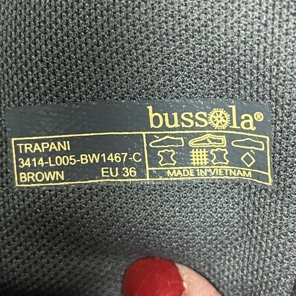 Bussola Trapani Brown Leather Riding Boot EU 36 US 6 - Picture 7 of 10